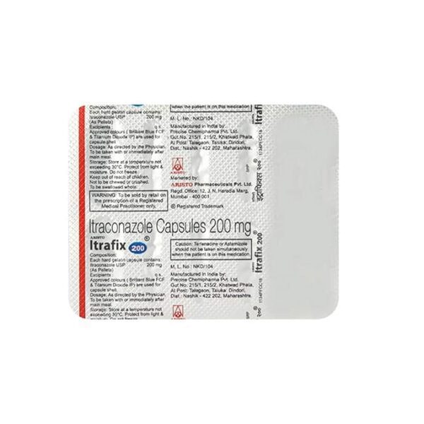 Itrafix 200Mg 1*4Cap - Image 3