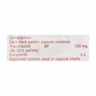 Itralent 100Mg Cap 1*10Cap - Image 2