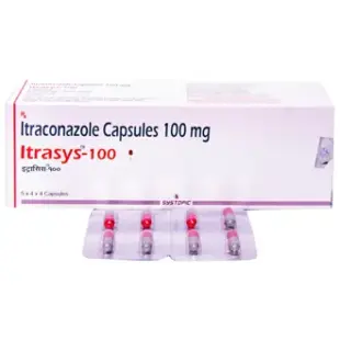 Itrasys 100Mg 1*10Cap