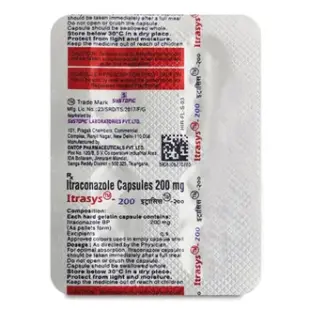 Itrasys 200Mg 1*4Cap