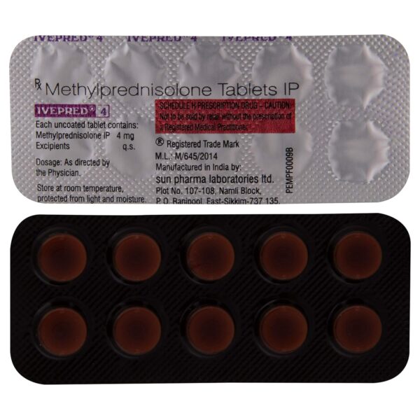 Ivepred 4Mg 1*10Tab
