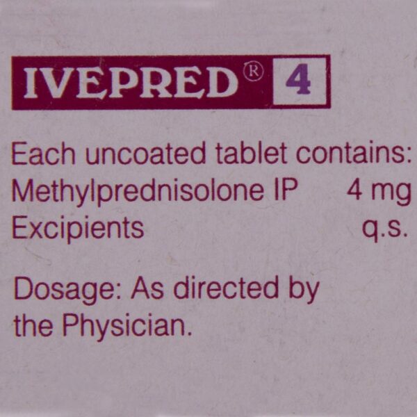 Ivepred 4Mg 1*10Tab - Image 2