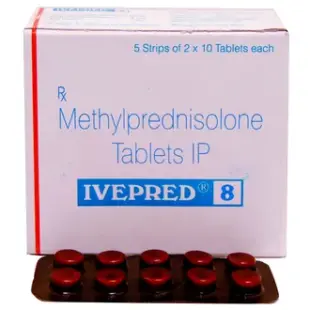 Ivepred 8Mg 1*15Tab
