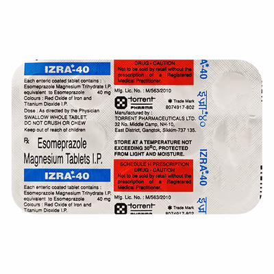 Izra 40Mg 1*10Tab