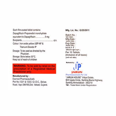 Jodapa 5Mg 1*10Tab - Image 3