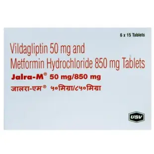 Jalra M 50/850Mg Tab 1*10Tab