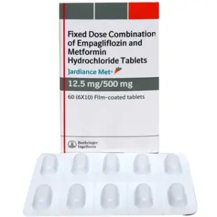 Jardiance Met 12.5mg/500mg Tablet 1*10Tab
