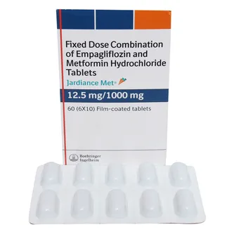 Jardiance Met 12.5mg/1000mg Tablet 1*10 Tab