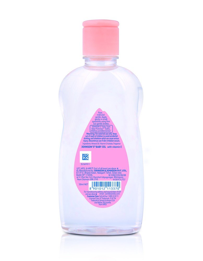 JJ-Baby Oil  (50Ml) - Image 3
