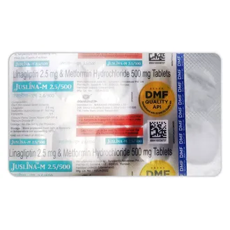 Juslina M-2.5/500Mg 1*10Tab - Image 2