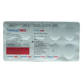 Kefmax 200Mg 1*10Tab