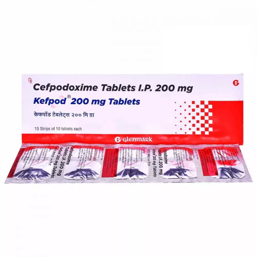 Kefpod 200Mg 1*10Tab