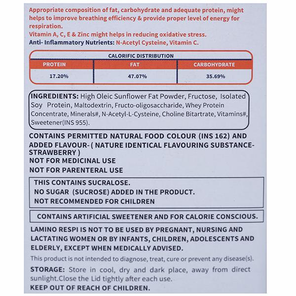 Lamino Respi Powder 1*200Gm - Image 3