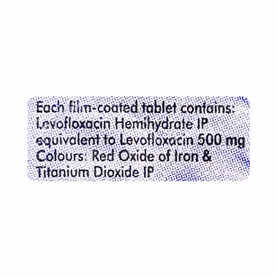 Levobact 500 Tablet 1*10 - Image 2