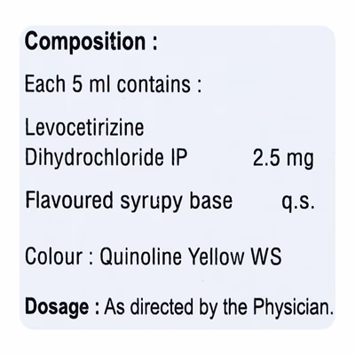 Levocet Syrup 1*60ML - Image 3