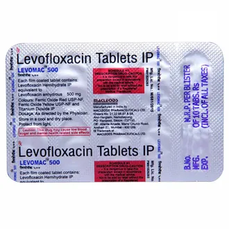Levomac 500 Tablet 1*10 - Image 3
