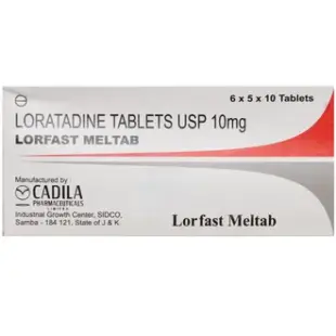 Lorfast Meltab Tablet 1*10