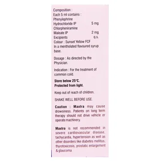 Maxtra Syrup 1*60ML - Image 5