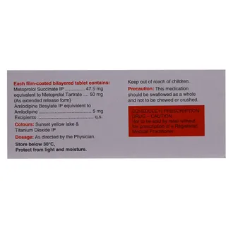 Metolar AM 50 Tablet - Image 4