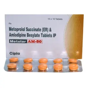 Metolar AM 50 Tablet