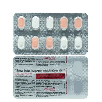 Metromax AM 5 mg/50 mg Tablet