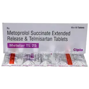 Metolar TL 25 Tablet