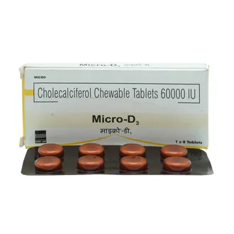 Micro-D3 Chewable Tablet 1*8