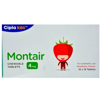 Montair 4 mg Chewable Tablet 1*10 - Image 5