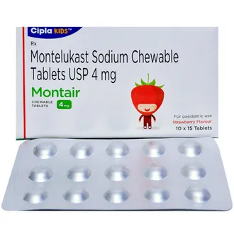 Montair 4 mg Chewable Tablet 1*10
