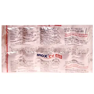 Mox-CV 625 Tablet 1*10 - Image 3