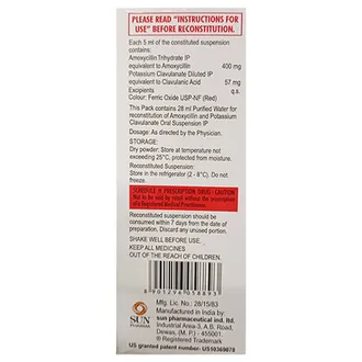 Moxclav DS CP 457mg Oral Suspension - Image 3