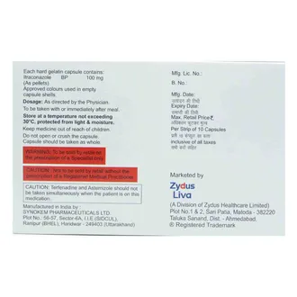 Mycoclear 100 Capsule 1*10 - Image 3