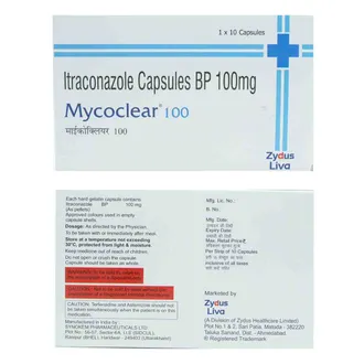 Mycoclear 100 Capsule 1*10