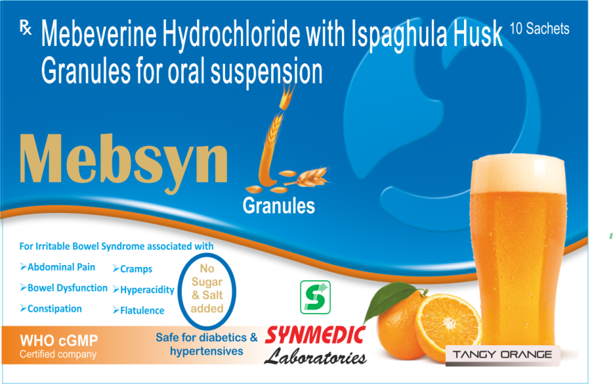 Mebsyn Granules Tangy Orange