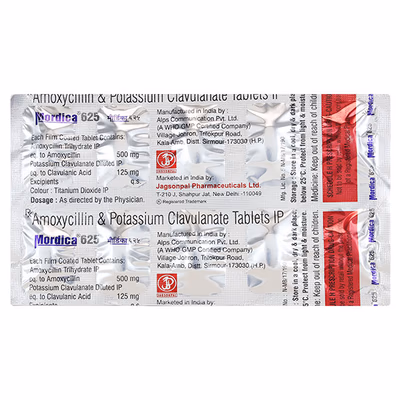 Mordica 625 mg Tablet 1*6 - Image 2