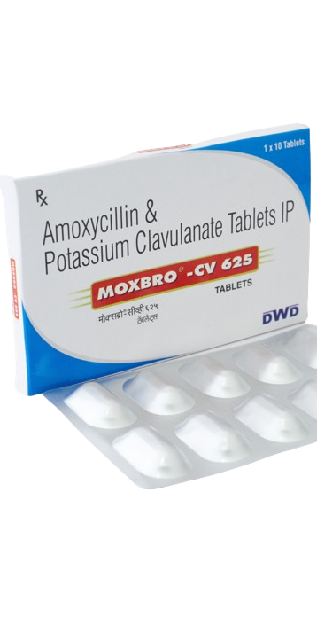 Moxbro-CV 625 Tablet 1*10 - Image 3