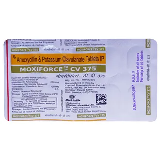 Moxiforce-CV 375 Tablet 1*10 - Image 2