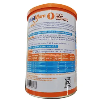 Mummum Powder Stage 1 Upto 6 Months 1*400GM - Image 3