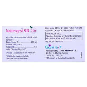 Naturogest SR 200 Tablet 1*10 - Image 3