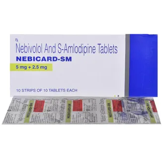 Nebicard-SM Tablet - 10
