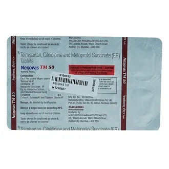 Nexovas TM 50 Tablet 1*10