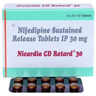 Nicardia CD Retard 30 Tablet  1*10