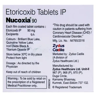 Nucoxia 90 Tablet 1*15 - Image 4