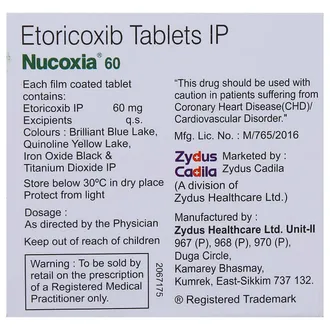 Nucoxia 60 Tablet 1*15 - Image 4