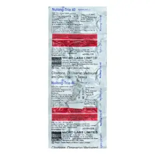 Nulong-Trio 40 Tablet 1*10