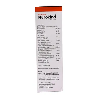 Nurokind Orange Flavour Syrup 1*210ml - Image 3