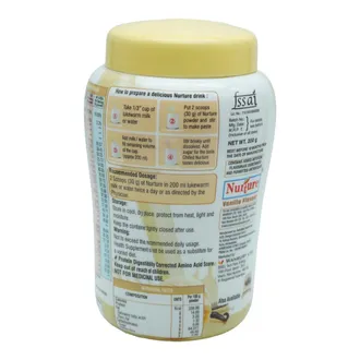 Nurture Vanilla Flavour Powder 1*200gm - Image 2
