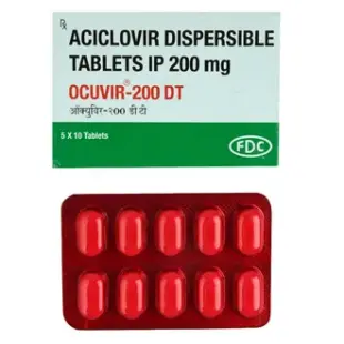 Ocuvir 200 DT Tablet 1*10