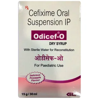 Odicef-O Pineapple Flavour Dry Syrup 1*30ml