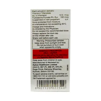 Odihale 100mcg/12.5mcg Inhaler 1*120MDI - Image 3